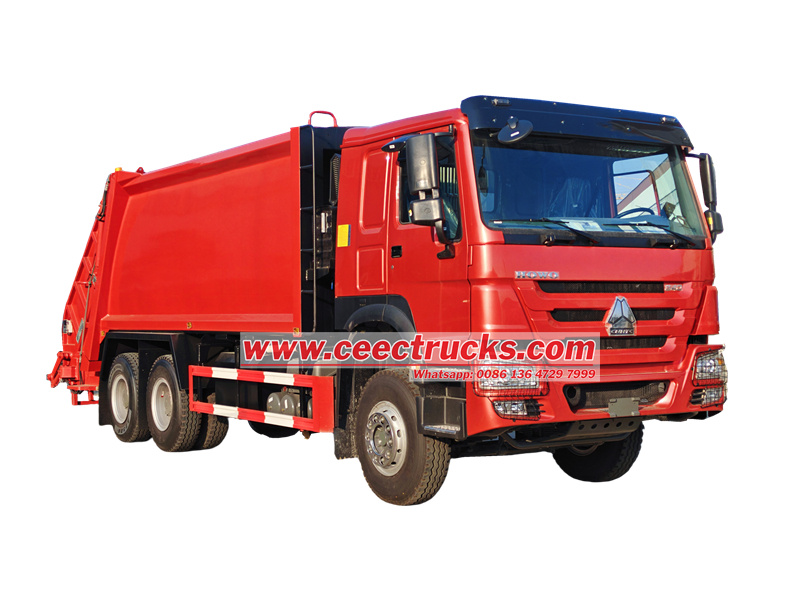 HOWO 20CBM garbage compactor truck HOWO 20CBM garbage compactor truck