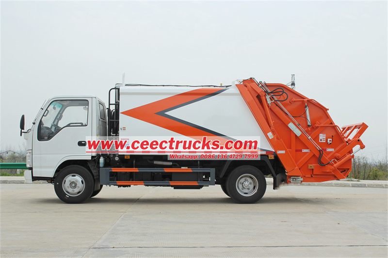 ISUZU NKR garbage rear loader ISUZU NKR garbage rear loader