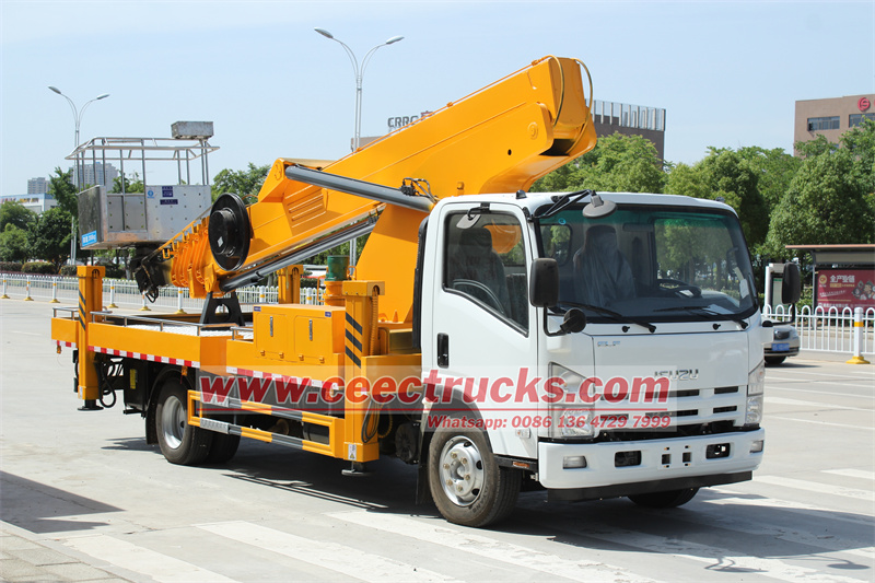Isuzu 29m aerial platform truck