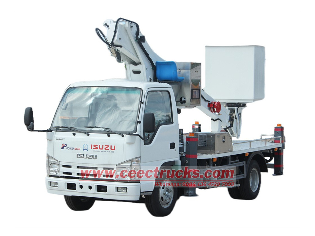 ISUZU aerial platform truck
