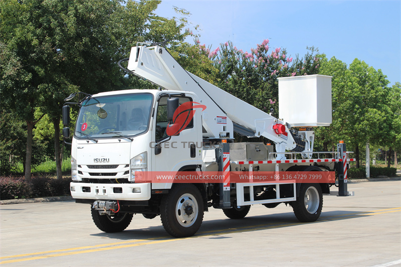 Isuzu NPR off-road 29m&nbsp;aerial&nbsp;lift&nbsp;bucket&nbsp;truck