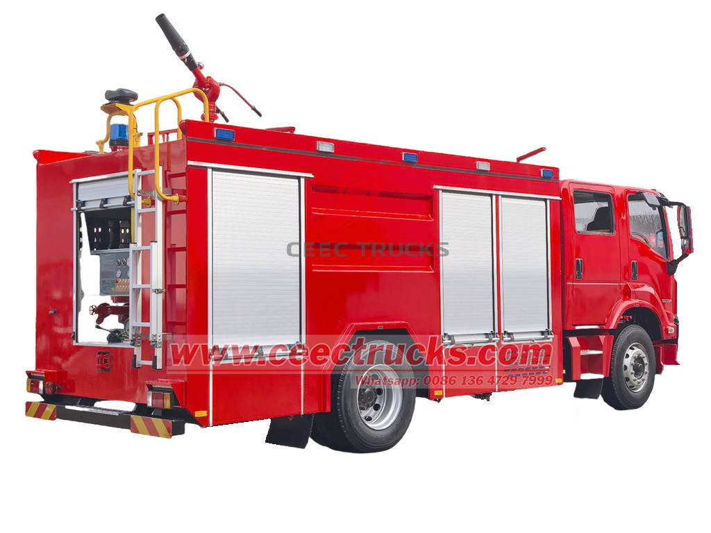 Isuzu 5500Liters foam fire tanker truck Isuzu 5500Liters foam fire tanker truck