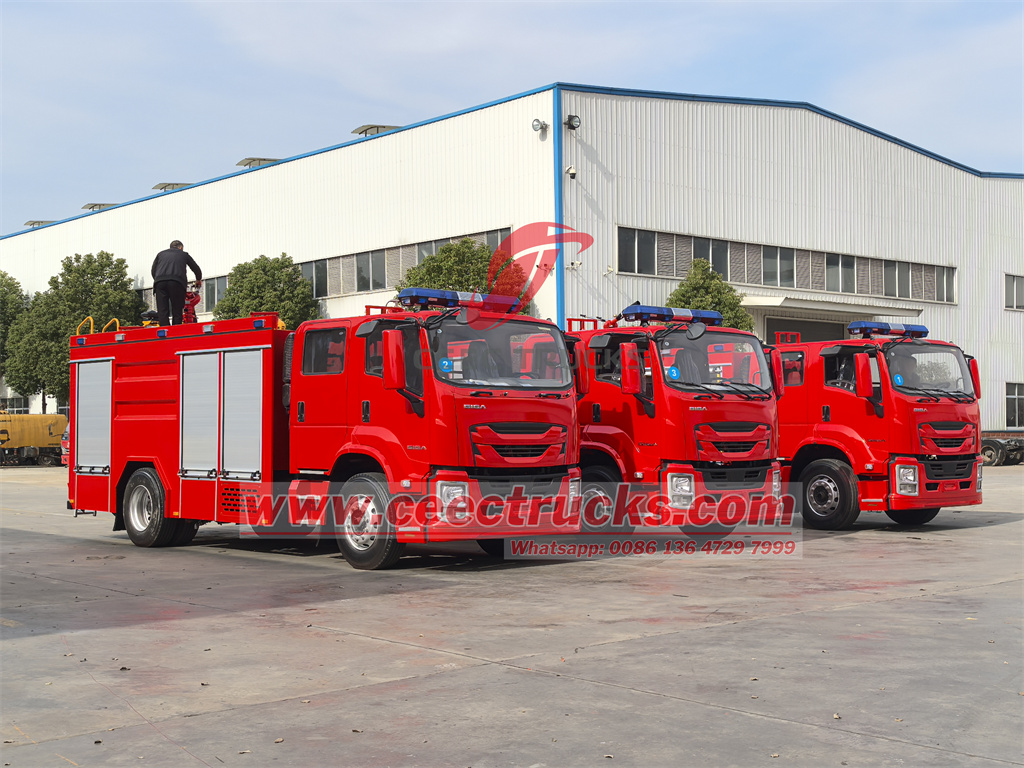 Isuzu 205HP fire engine Isuzu 205HP fire engine