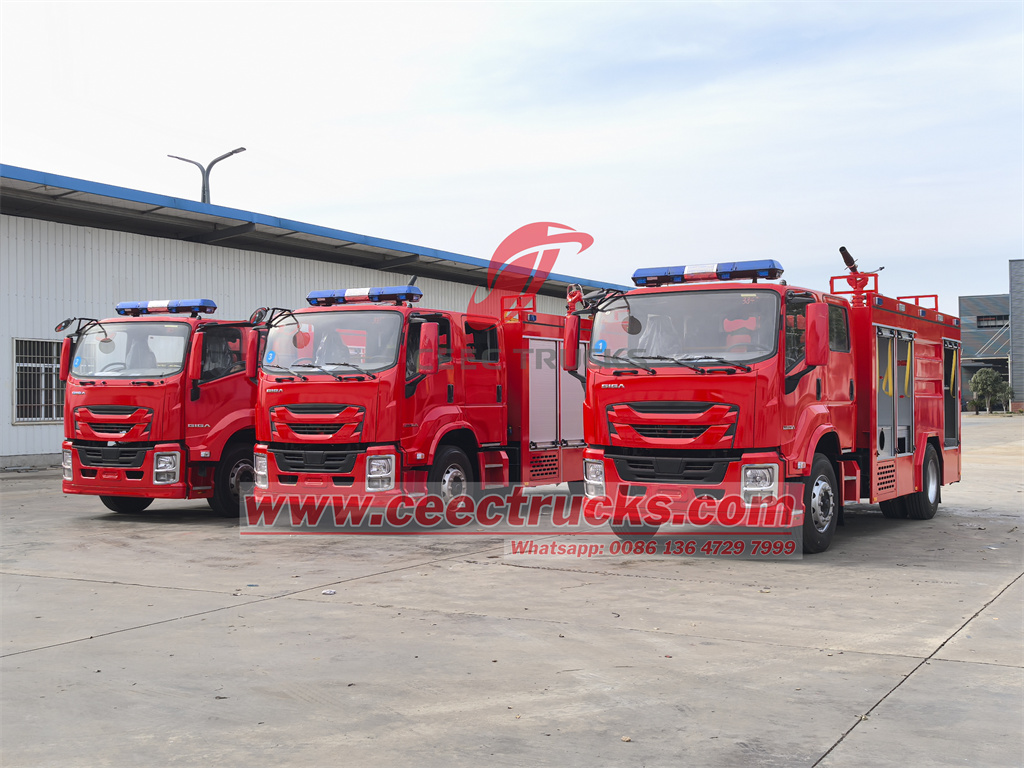 Isuzu GIGA 4X fire department truck Isuzu GIGA 4X fire department truck