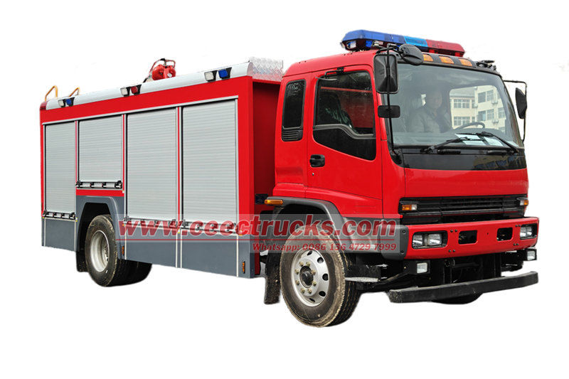 Isuzu 4X2 fire truck