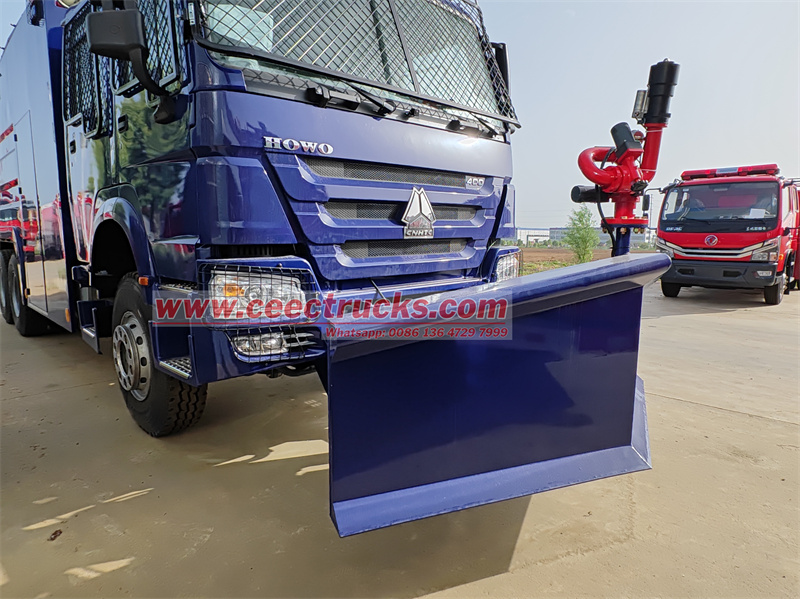 HOWO explosion-proof water cannon truck
