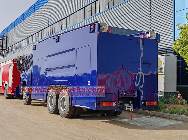 HOWO armored crowd control riot truck HOWO 6X4 Anti-Riot Vehicle