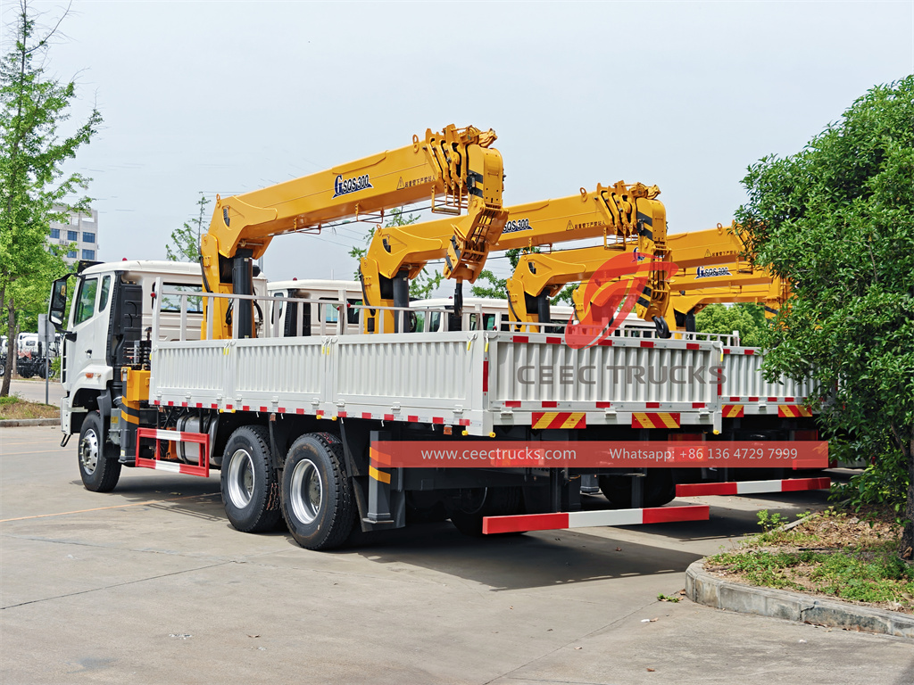 Howo 20tons crane truck