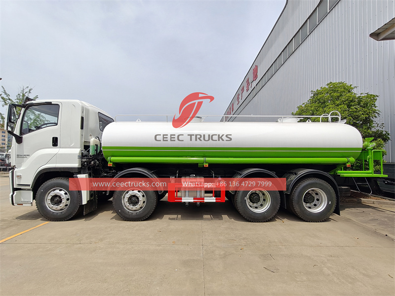 Isuzu GIGA heavy-duty 20000L water tank truck