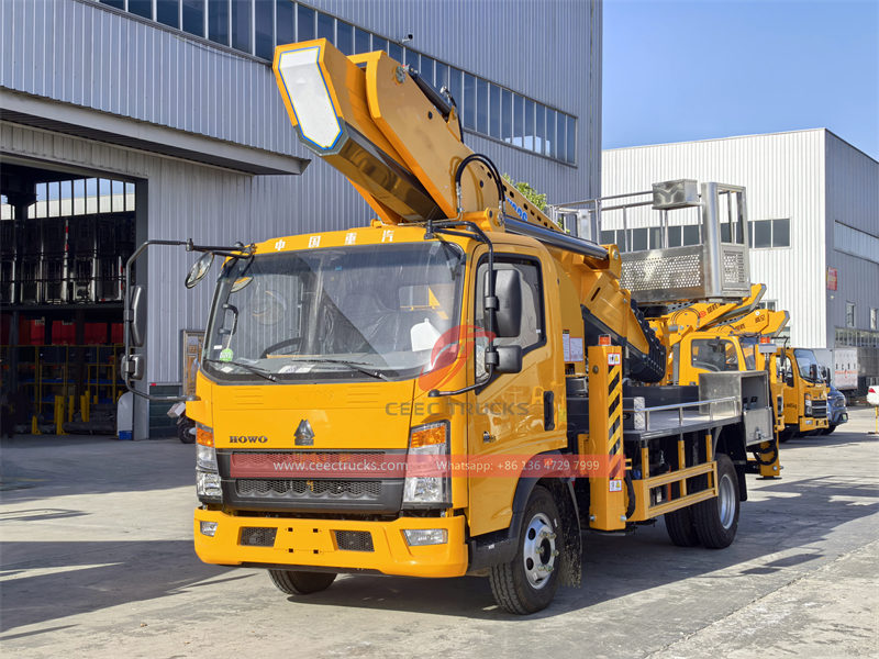 Howo 22m aerial platform truck