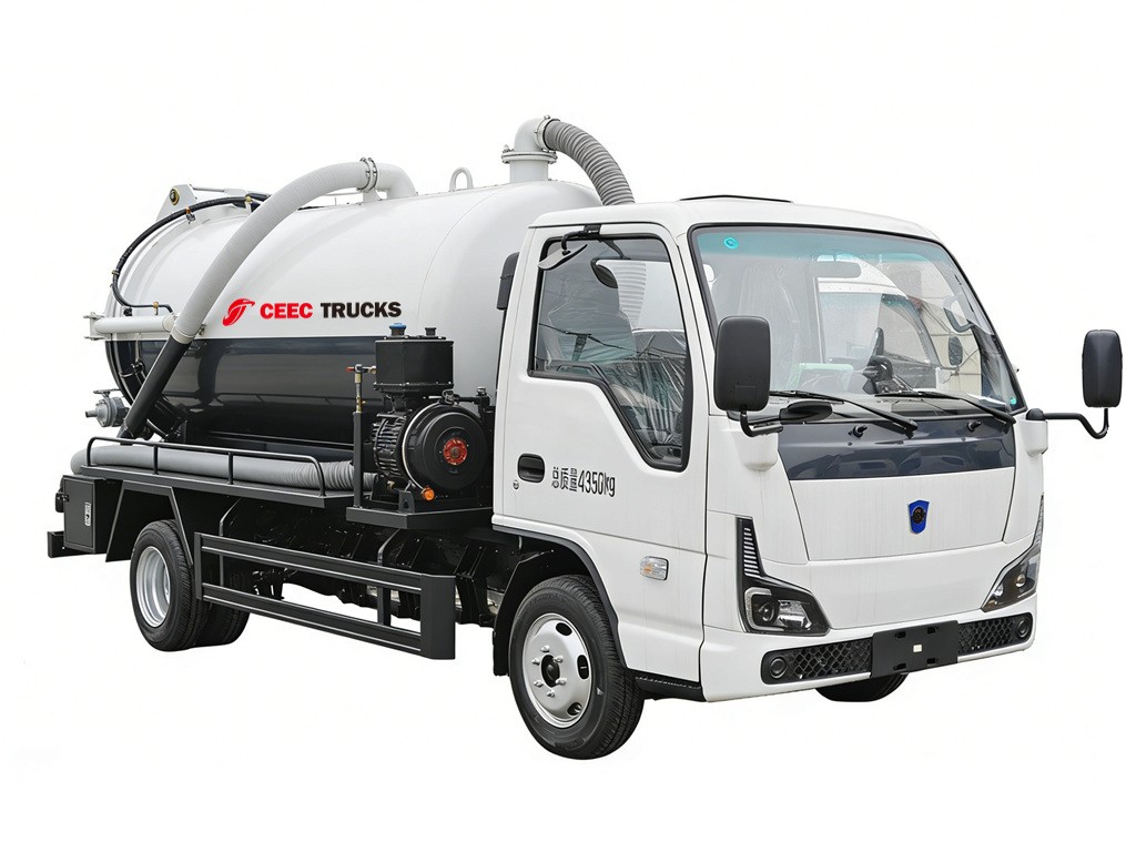 ISUZU 3000Liters vacuum pumper truck