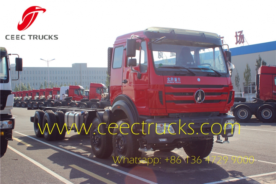beiben 12 wheelers tipper trucks for congo