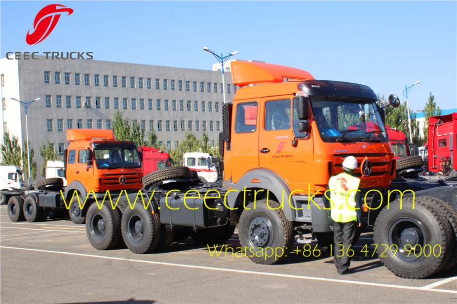 beiben 2538 RHD 380HP towing trucks export Kenya Mombasa