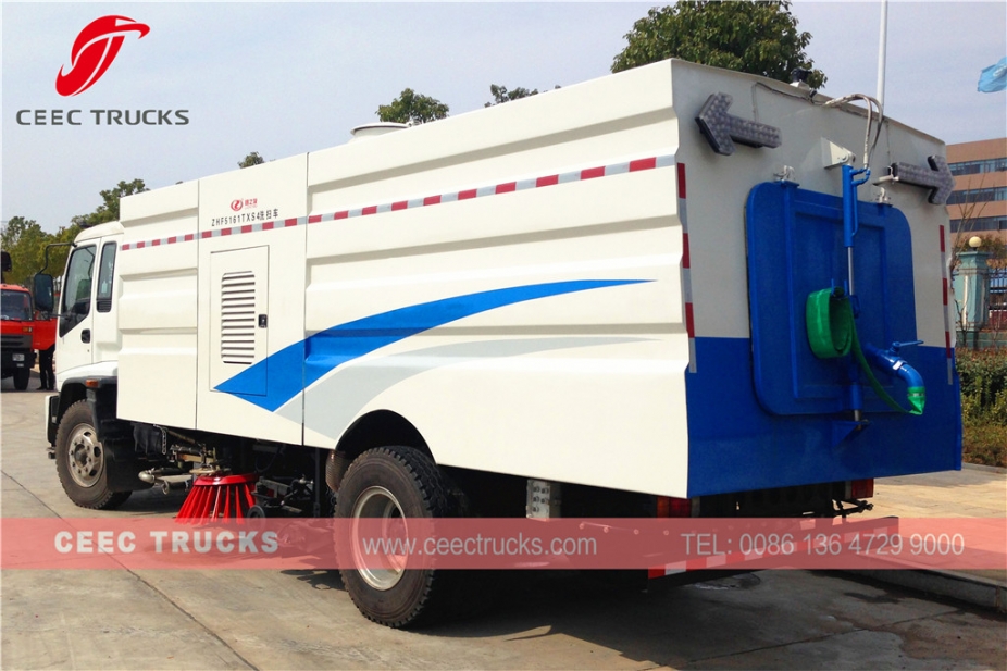 Čistač ulica ISUZU, 12 kubika