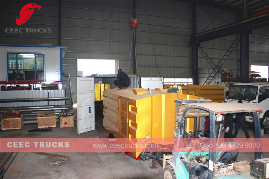 Nadgradnja čistača ulica od 5000L