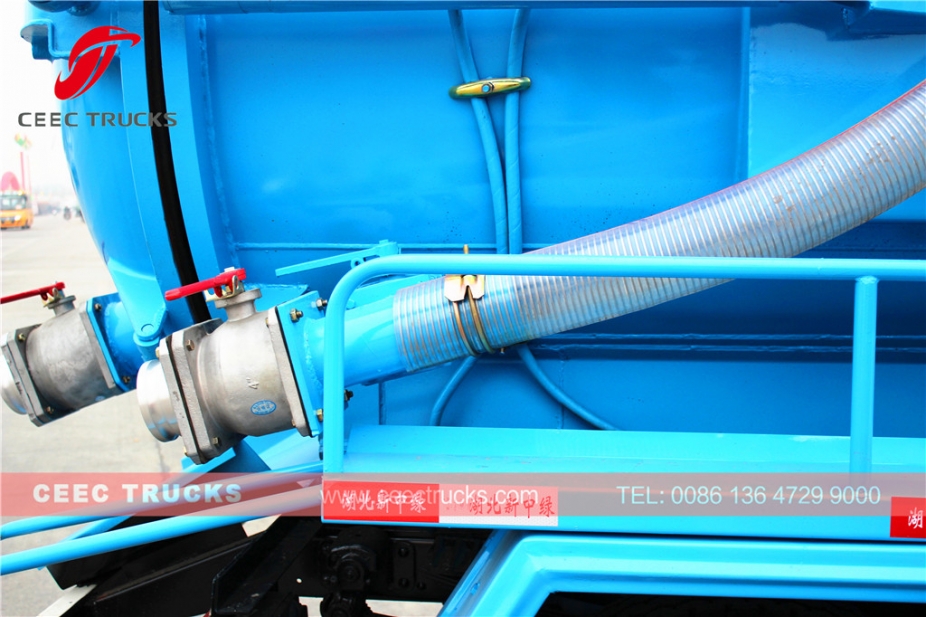 Донгфенг камион за усисавање фекалија из септичких јама, 8.000Л