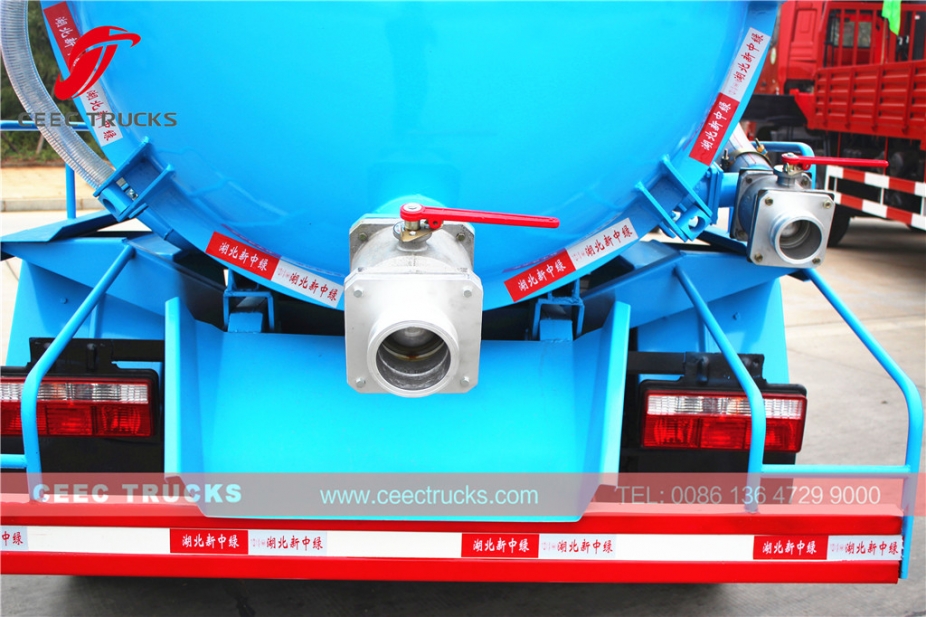 Донгфенг камион за усисавање фекалија из септичких јама, 8.000Л