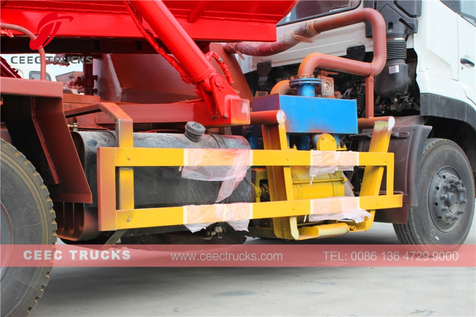 Донгфенг цистерна за вакуумско усисавање фекалија, 16 м³