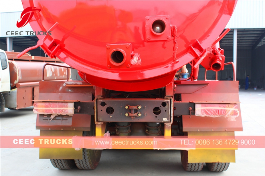 Донгфенг цистерна за вакуумско усисавање фекалија, 16 м³