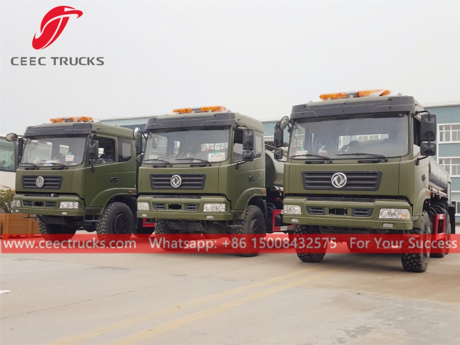 DONGFENG 6x6 vojni cisternu za vodu