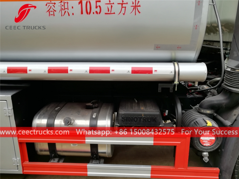 HOWO cisterna za gorivo od 10.5CBM