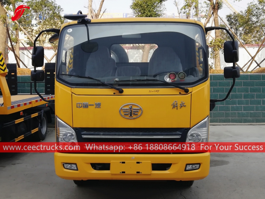 Kamion sa niskim ravnim tovarnim prostorom FAW 4x2