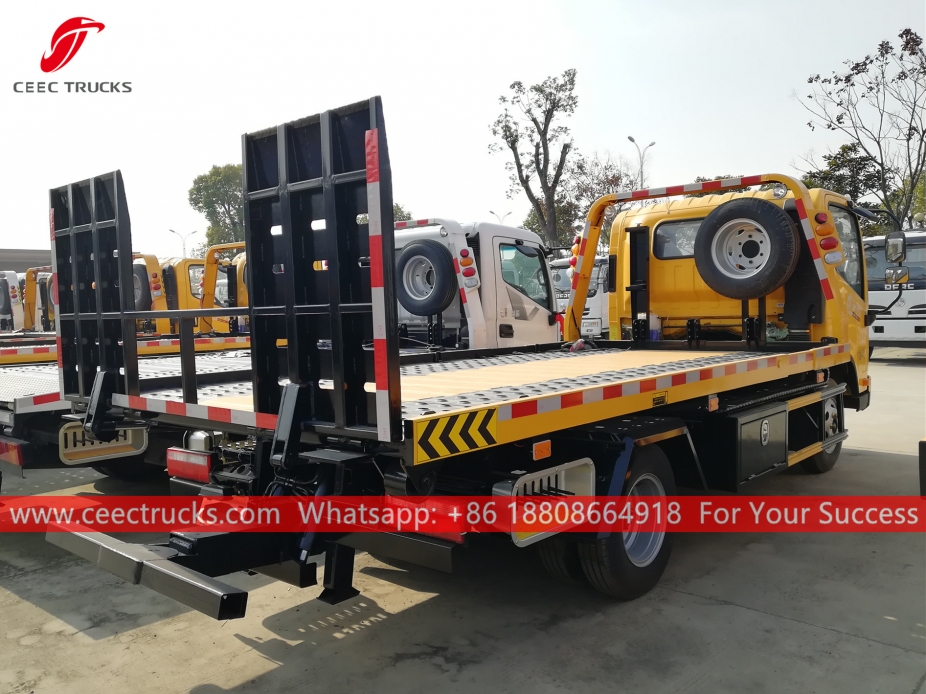 Kamion sa niskim ravnim tovarnim prostorom FAW 4x2