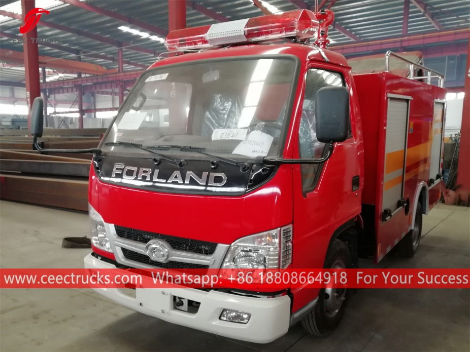 FOTON vatrogasno vozilo, zapremine 1.500 litara