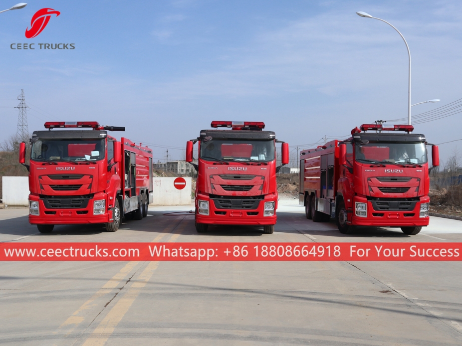 Vatrogasno vozilo za suvi prah, zapremine 10.000 litara