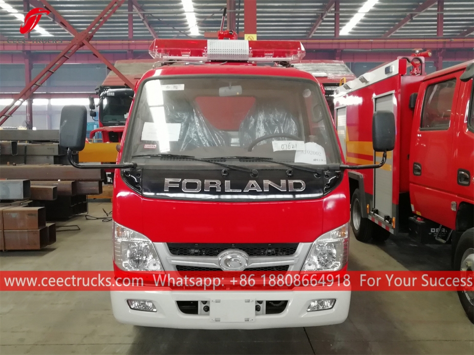 FOTON vatrogasno vozilo, zapremine 1.500 litara