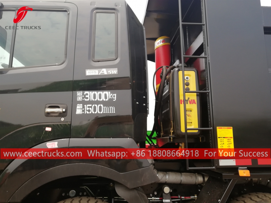 JAC 8x4 тешки камион за натоварење