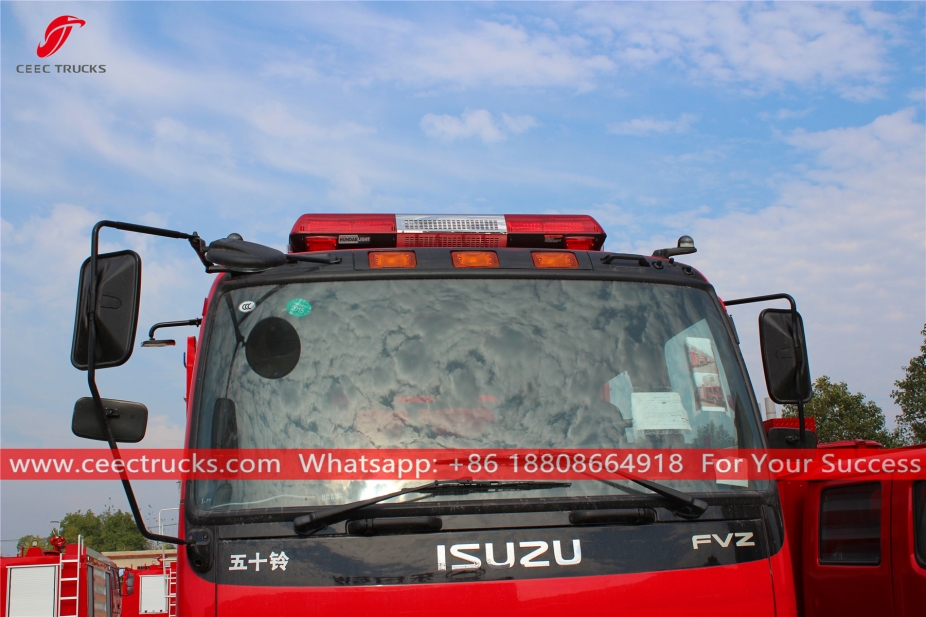 ISUZU FVZ ватрогасно возило са пеном