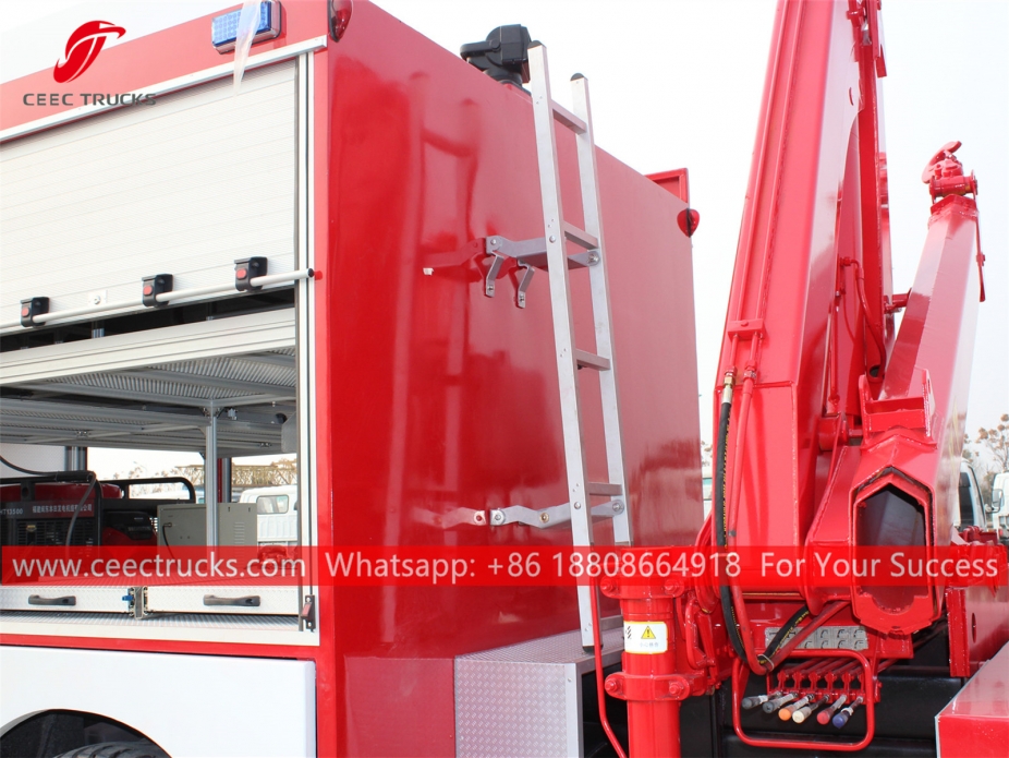 ISUZU FVR возило за спасавање са дизалицом