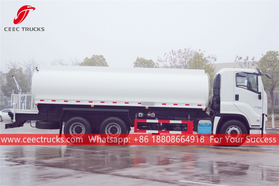 ISUZU GIGA цистерна за воду од 20 м³