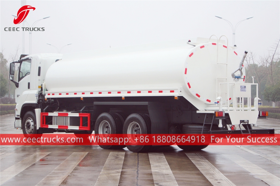 ISUZU GIGA цистерна за воду од 20 м³