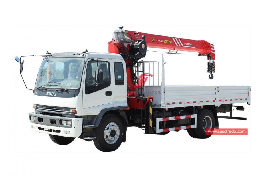 ISUZU FTR дизалица монтирана на камион од 10 тона