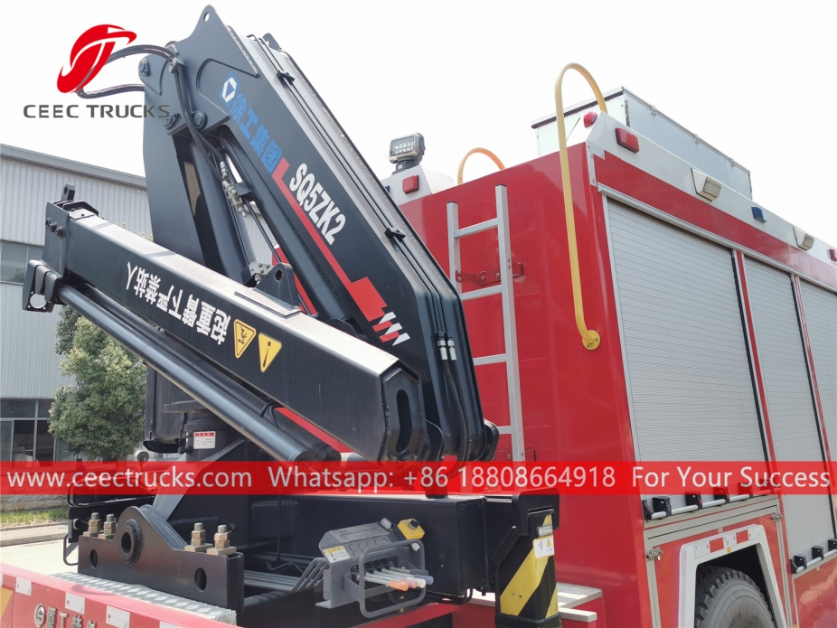 HOWO ватрогасно возило за спасавање