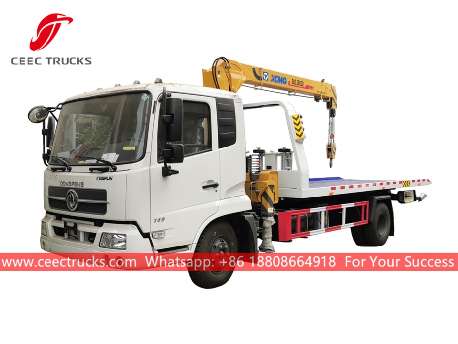 5 тона шлепер за вучу са дизалицом