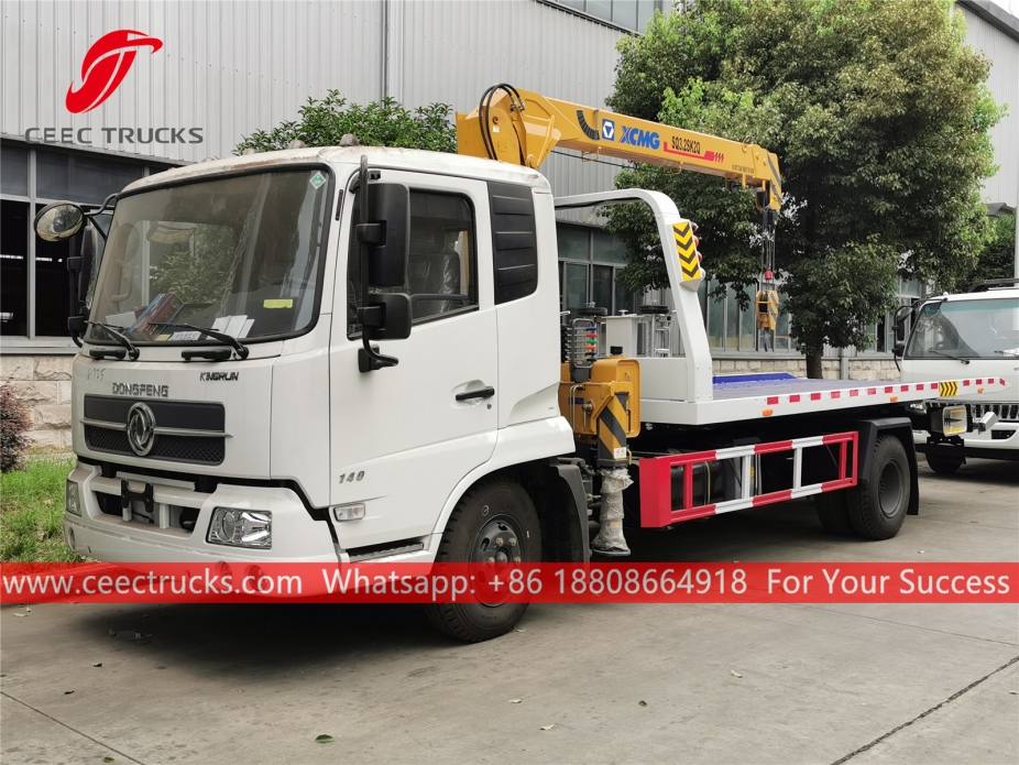 5 тона шлепер за вучу са дизалицом