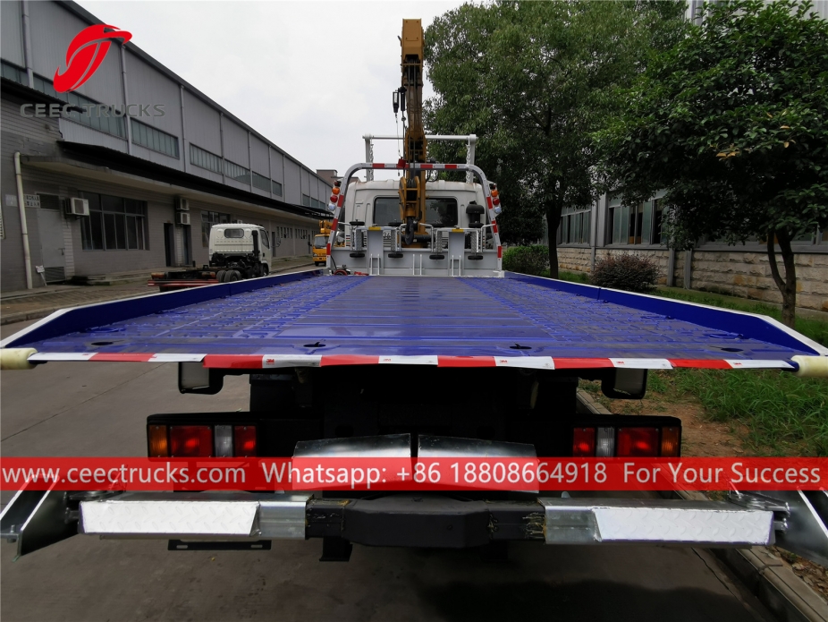 5 тона шлепер за вучу са дизалицом