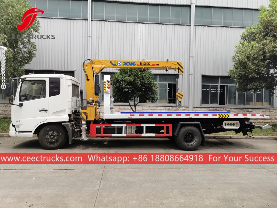 5 тона шлепер за вучу са дизалицом