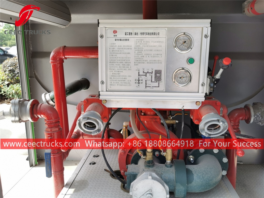 4м³ цистерна за заливање ДОНГФЕНГ