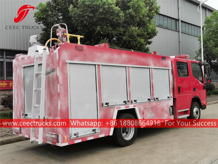 JAC 3м³ ватрогасно возило са резервоаром за воду