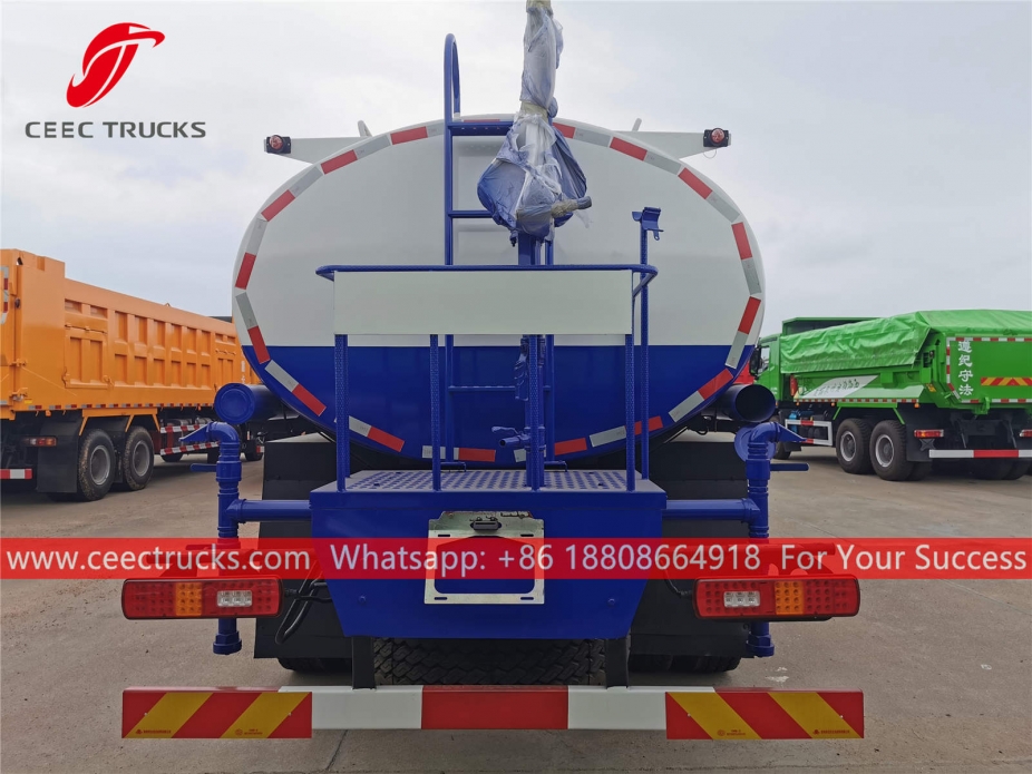 18CBM desnoruki kamion cisterna za vodu DAYUN