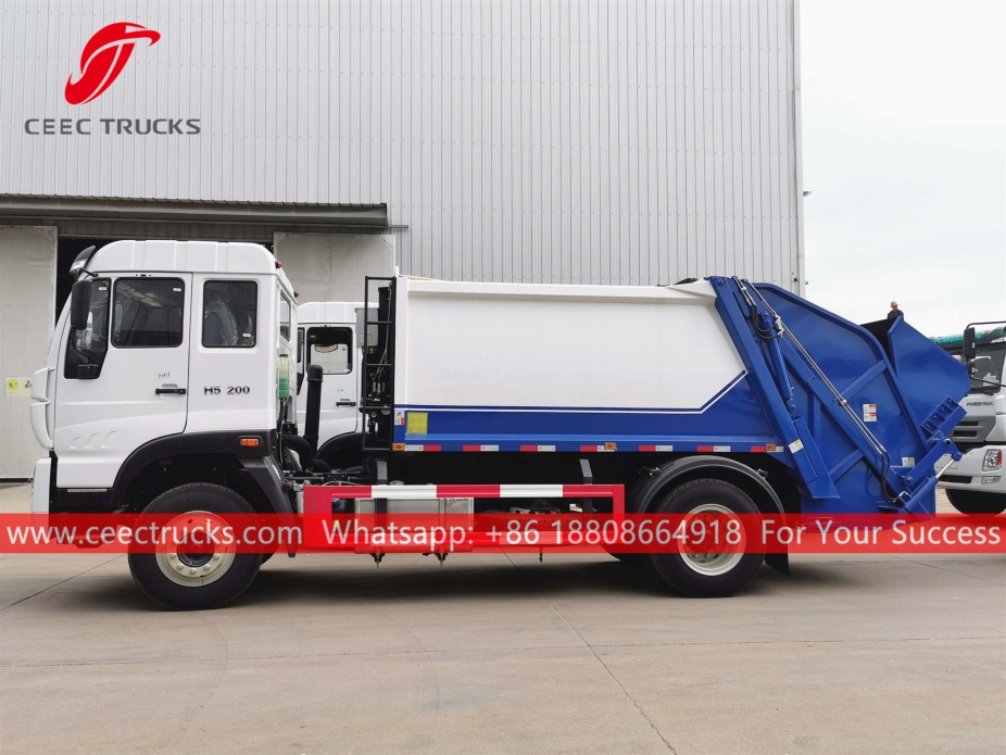 Сабијач за смеће, запремине 8 м³, за Филипине