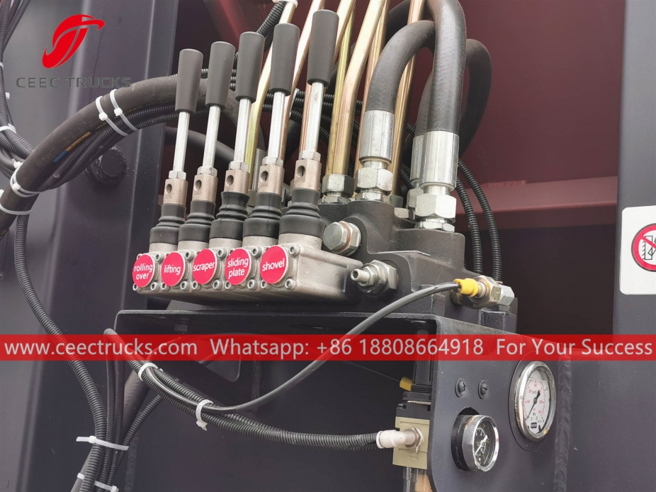 Сабијач за смеће, запремине 8 м³, за Филипине