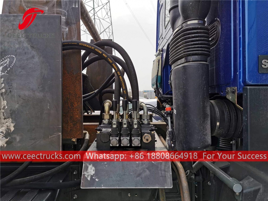 ХОВО RHD камион за смеће са ротирајућом руком