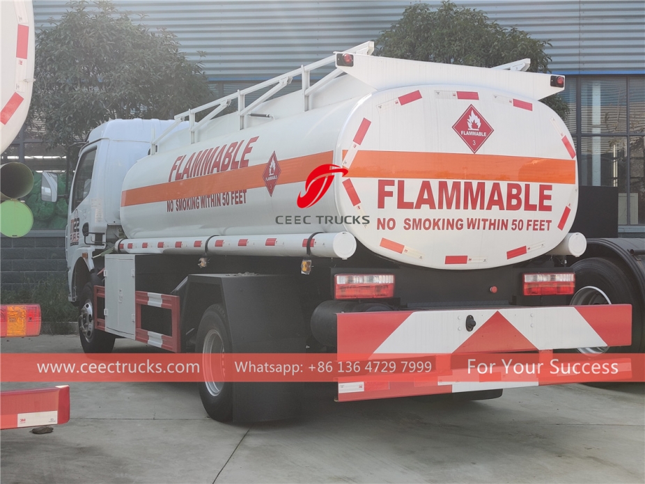 8000Л цистерна за гориво DONGFENG