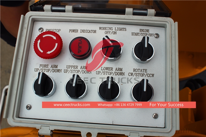 ISUZU 18 metara kamion sa platformom za rad na visini