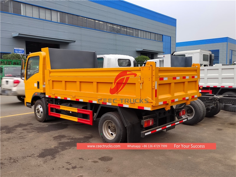 howo 3 ton dumping truck